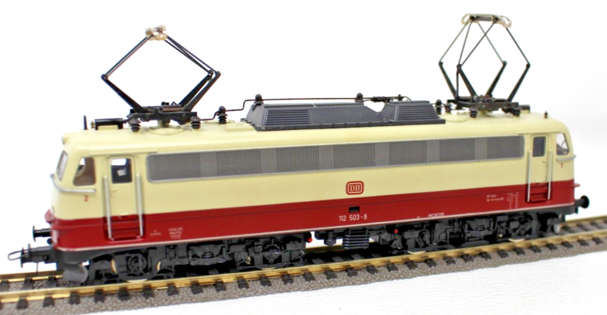 Roco H0 4138 E-Lok Elektrolok BR 112 503-8 TEE beige / rot  DB  H0 HO 1:87