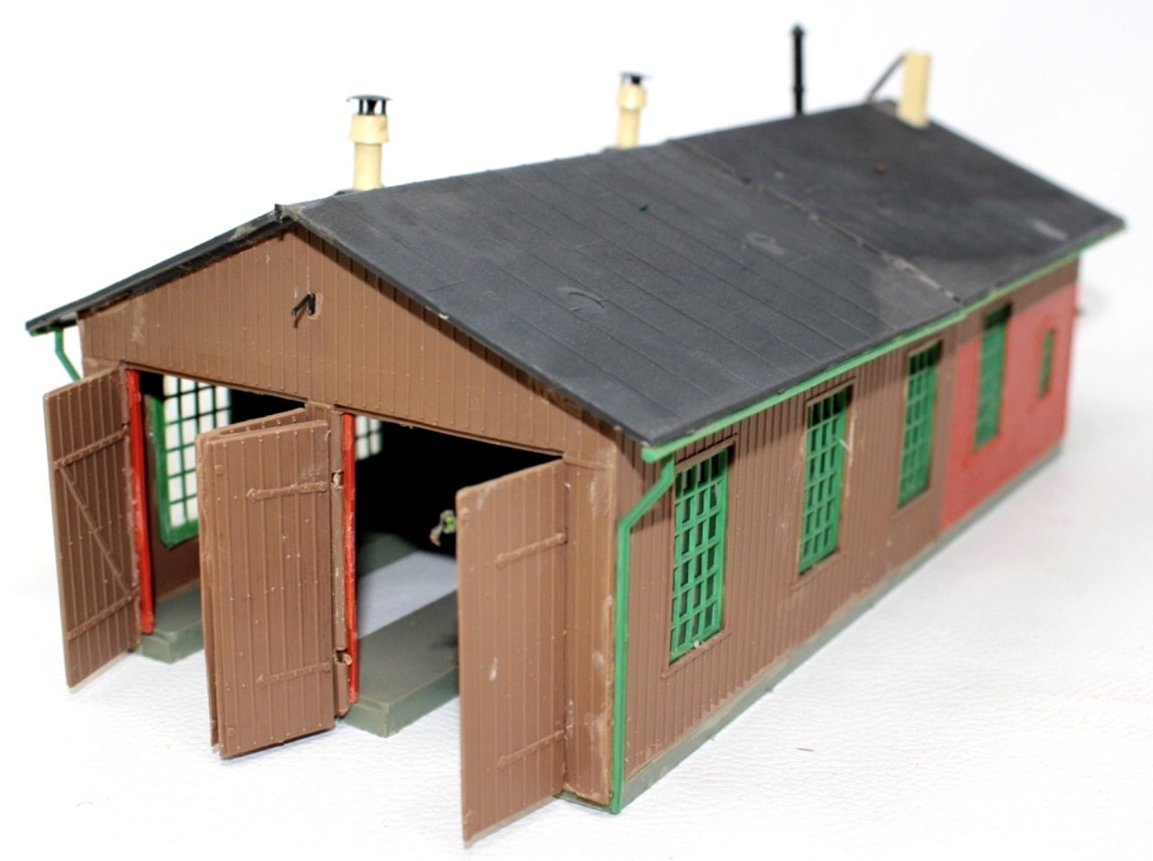 Auhagen H0 11332 Lokschuppen zweiständig ca. 27,2 x 14,5 x 10,5 cm HO H0 1:87