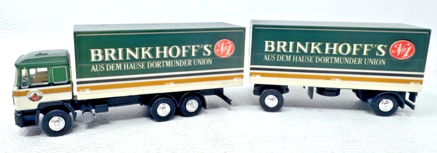 herpa H0 MAN F90 Hängerzug 3a/2a "BRINKHOFFS" - HO H0 1:87