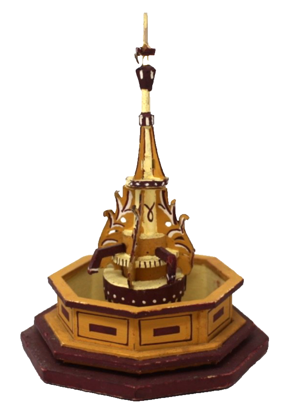 H0 / O Brunnen aus Pappe - 8,4 x 8,4 x 12 cm - H0 HO 1:87