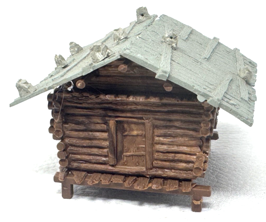 Kibri H0 Berghütte Heustadel Heuhütte Holzhütte 5,5 x 5,4 x 4,4 cm - H0 HO 1:87 Kibri H0 Berghütte Heustadel Heuhütte Holzhütte 5,5 x 5,4 x 4,4 cm - H0 HO 1:87