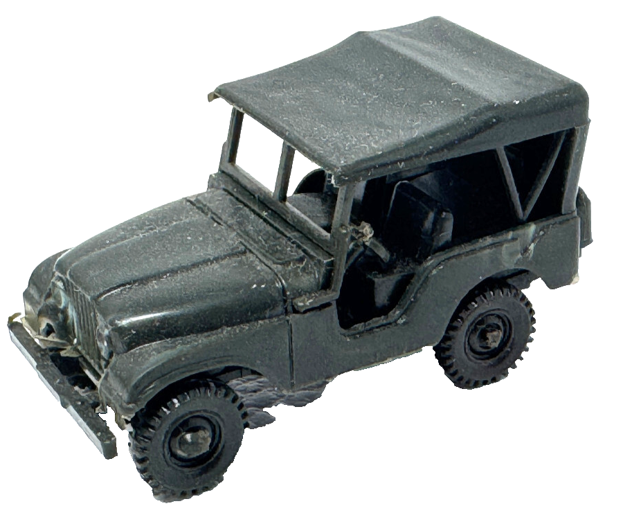 Roco Minitanks 142 Willys Jeep mit Verdeck - Militär - H0 HO 1:87 Roco Minitanks 142 Willys Jeep mit Verdeck - Militär - H0 HO 1:87
