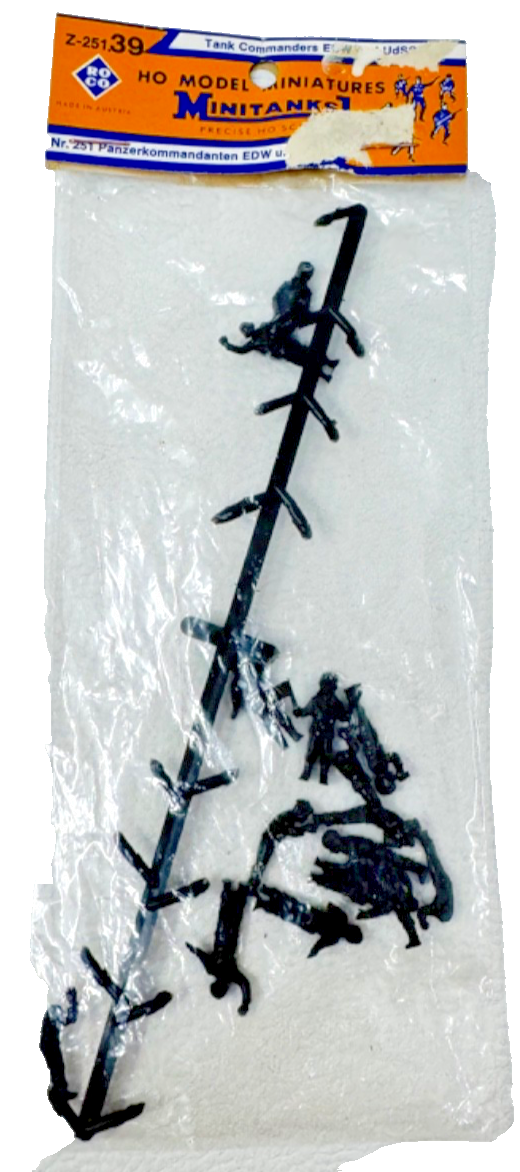Roco H0 Z-251.39 Minitanks Panzerkommandanten EDW u. UdSSR - H0 HO 1:87 OVP