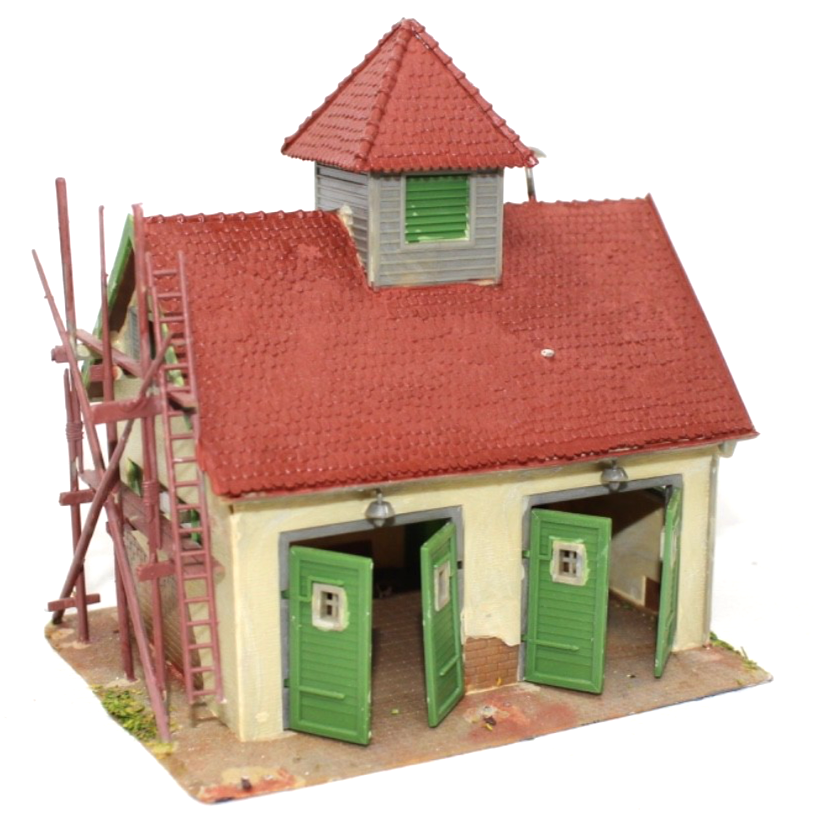 Faller H0 B-268 Altes Feuerwehrhaus Feuerwache 13 x 10 x 13,8 cm H0 HO 1:87