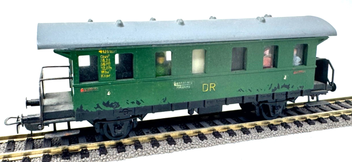Piko H0 K2184 Personenwagen 81251 Erf - DR - grün H0 HO 1:87