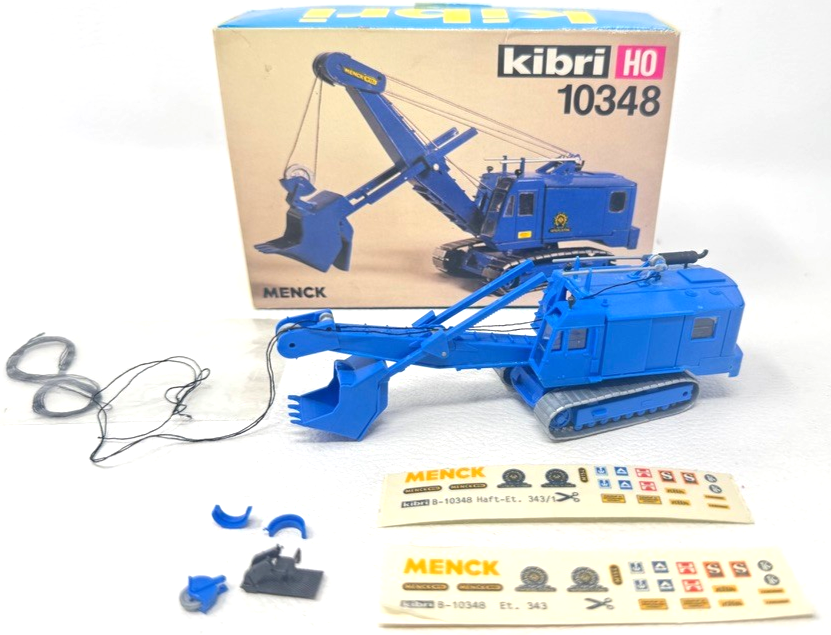 Kibri 10348 H0 Kettenbagger Schaufel Menck M 154 - H0 HO 1:87 mit OVP