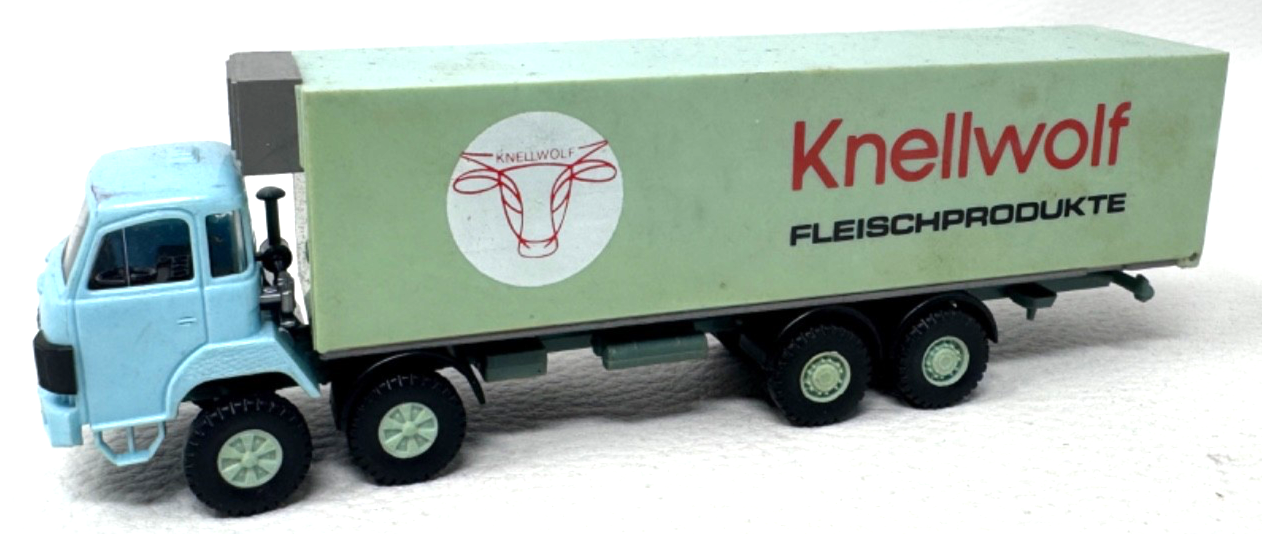 RMM Roskopf Saurer 290/330 Kühlwagen Knellwolf Fleischprodukte - HO H0 1:87