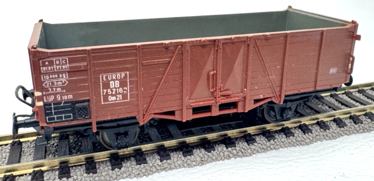 Piko H0 Offener Güterwagen Hochbordwagen DB - 752162 - 0m 21 - H0 HO 1:87