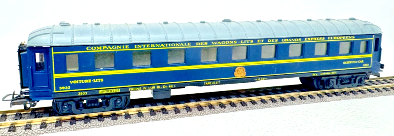 Jouef H0 862 Sleeping Car 3933 Compagnie Internationale des Wagons - H0 HO 1:87