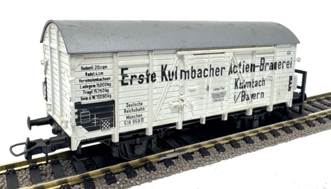Roco Kühlwagen Bierwagen Erste Kulmbacher Aktien Brauerei f. Bastler  1:87 HO H0