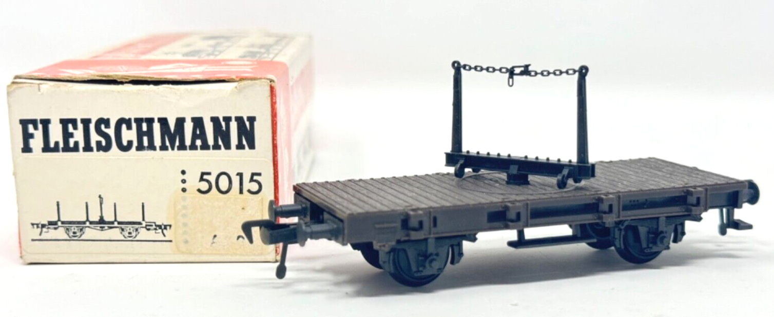 Fleischmann H0 5015 Drehschemelwagen - DB - 1:87 in Originalverpackung