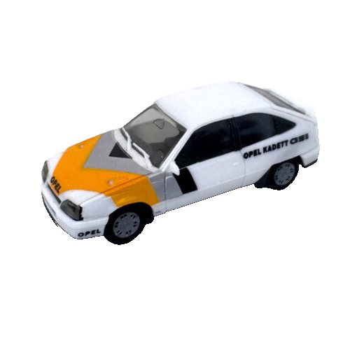 Herpa Modellauto Opel Kadett GSE - mehrfarbig - HO H0 1:87