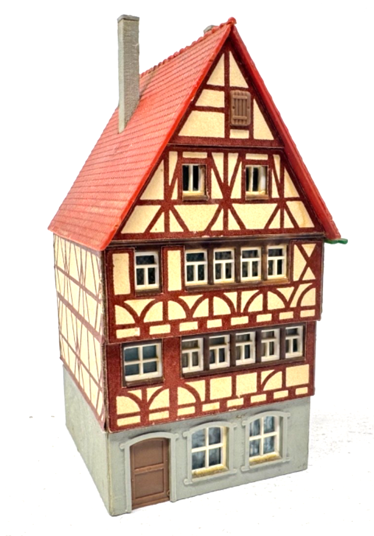 Faller N Fachwerkhaus Altstadthaus Fachwerk - ca. 5,3 x 6,4 x 10,4 cm - N 1:160