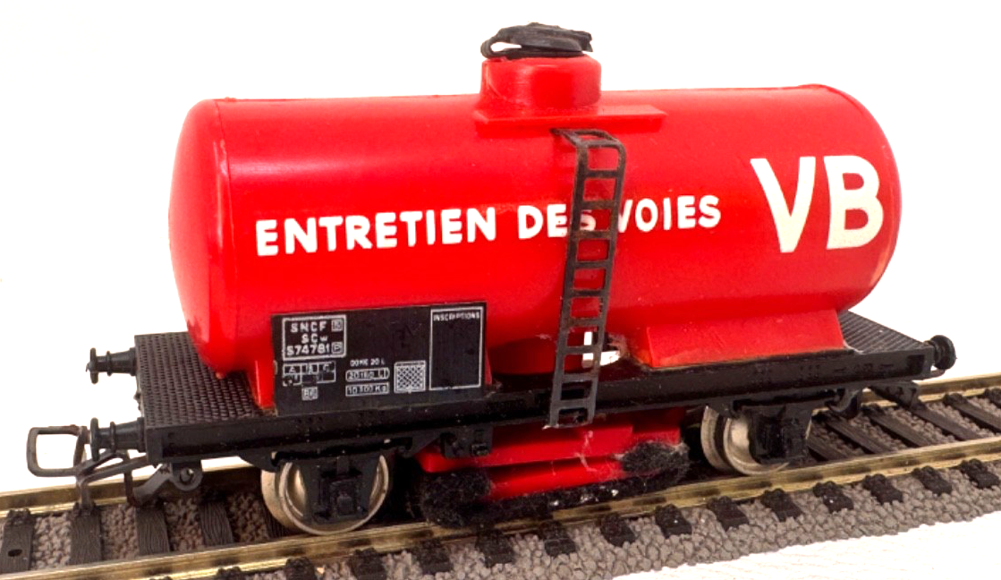 Jouef 6495 H0 Kesselwagen "VB" als Gleisreinigungswagen 574781 SNCF H0 HO 1:87 Jouef 6495 H0 Kesselwagen "VB" als Gleisreinigungswagen 574781 SNCF H0 HO 1:87