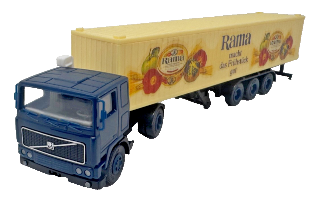 Albedo Herpa H0 Volvo F12 Containersattelzug - Rama ...  - H0 HO 1:87