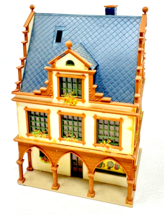 Vollmer H0 3742 / 1952 Bibliothek Stadthaus ca. 8,8 x 7,2 x 12,8 cm - H0 HO 1.87 Vollmer H0 3742 / 1952 Bibliothek Stadthaus ca. 8,8 x 7,2 x 12,8 cm - H0 HO 1.87