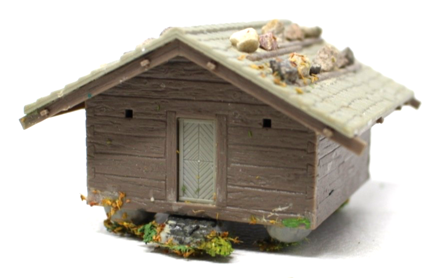 Faller H0 130636 Heustadel Heustadl Berghütte ca. 7,8 x 8 x 5,3 cm H0 HO 1:87