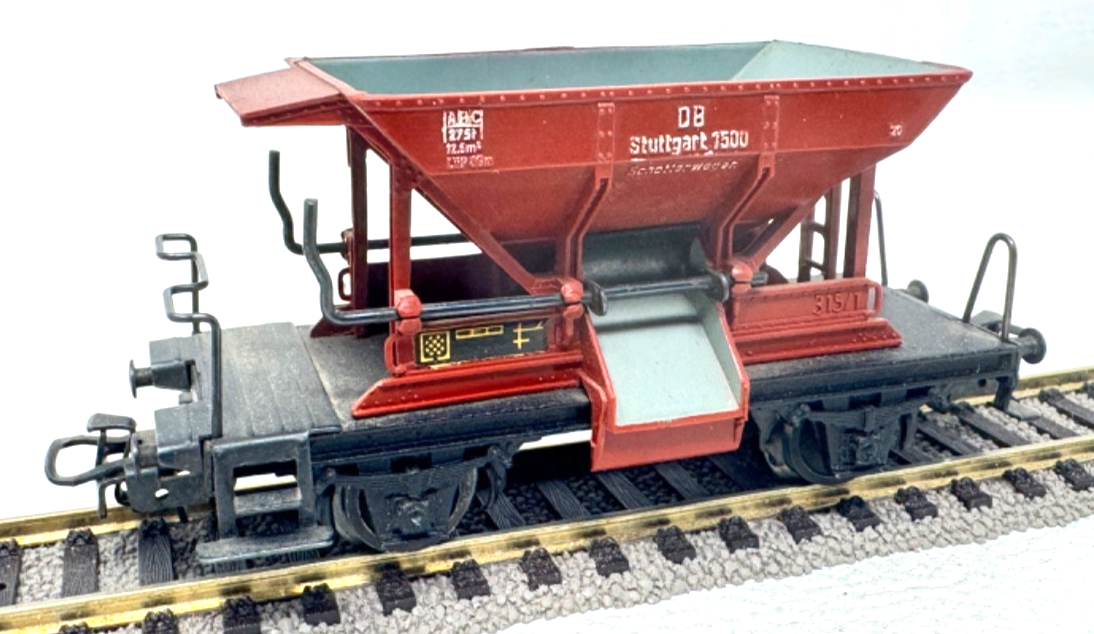 Märklin 4610 H0 Schotterwagen Aufschrift 315/1 Stuttgart 1500 H0 HO 1:87 in OVP