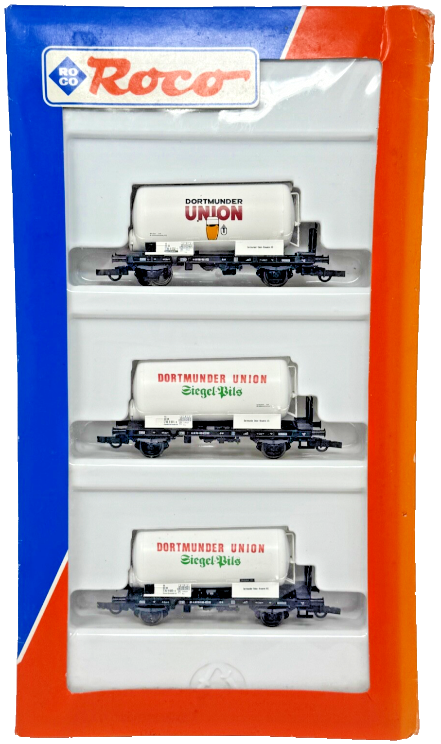 Roco 44049 H0 3er-Set Kesselwagen “ Dortmunder Union ” der DB - 1:87 HO H0