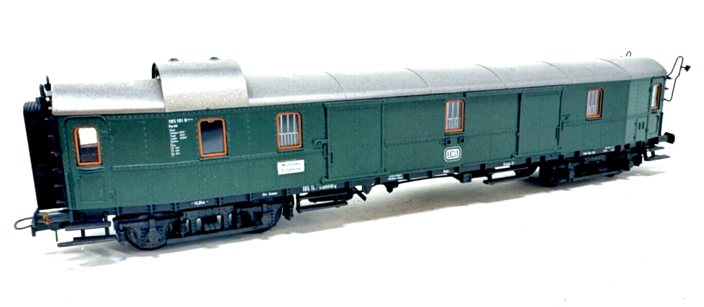 Roco Schnellzug Gepäckwagen Pw4ü - 105 101 Hmb - DB - 1:87 HO H0