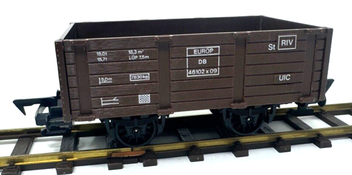 FALLER Hit/Play/E-Train/Spur 0 - Hochbordwagen seitlich aufklappbar - defekt FALLER Hit/Play/E-Train/Spur 0 - Hochbordwagen seitlich aufklappbar - defekt