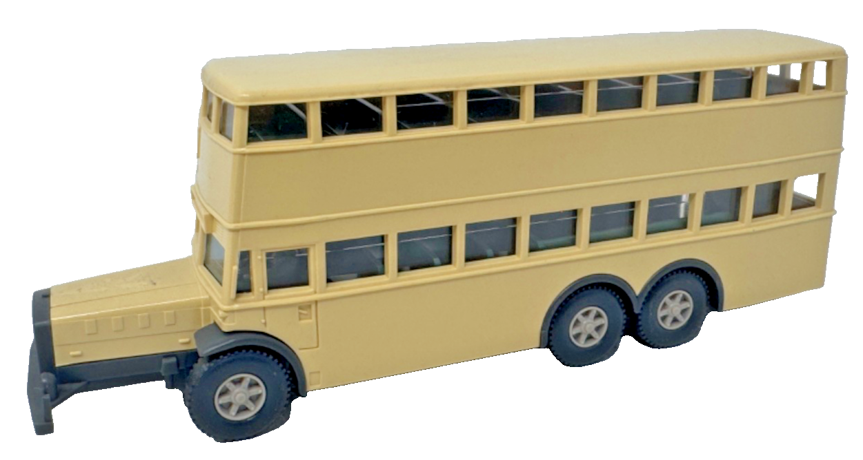 Wiking 1:87 Berliner Doppelstockbus D38 "Ohne Werbung" - HO H0 1:87
