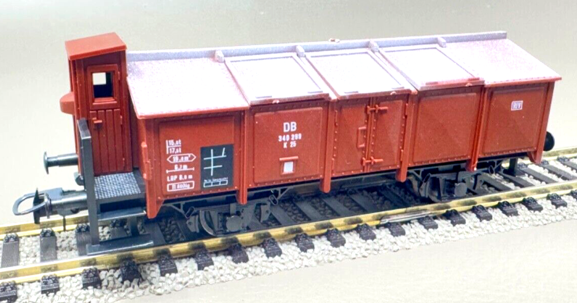 Roco 46276 DB Klappdeckelwagen K 25 m. Bremserhaus Ep.3 - H0 H0 1:87 in OVP