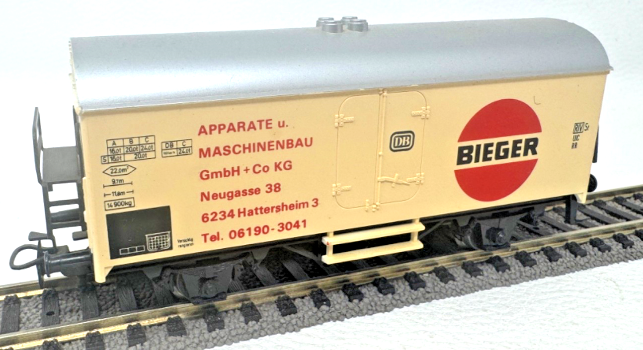 Märklin H0 4415 Bieger Apparate rotes Logo  - HO H0 1:87