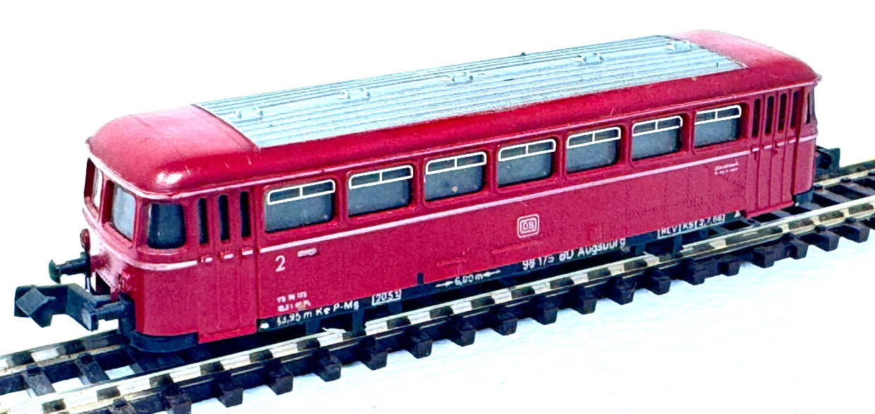 Arnold rapido - N - DB - Schienenbus Beiwagen VS 98 - Spur N - 1:160 Arnold rapido - N - DB - Schienenbus Beiwagen VS 98 - Spur N - 1:160