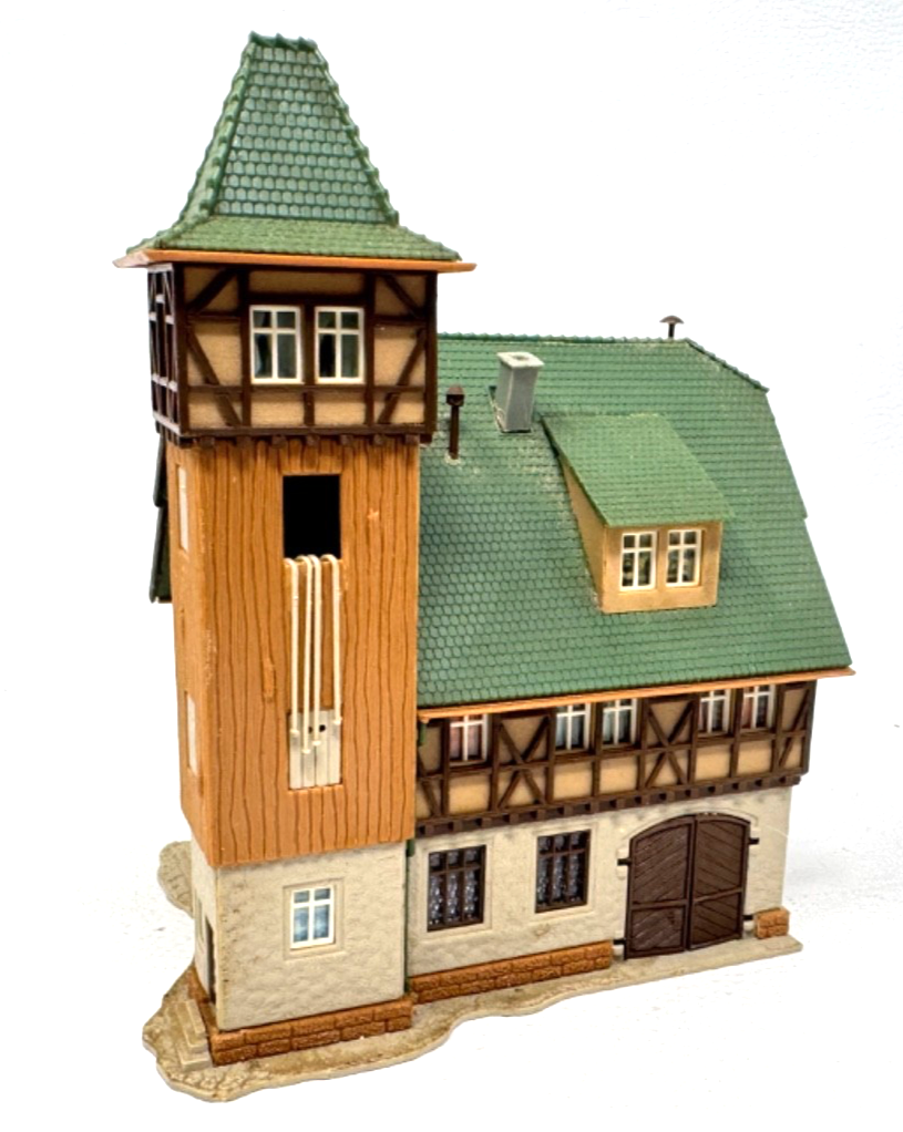 Vollmer N 21072 Gebäude Feuerwehr Fachwerkhaus Feuerwache - N 1:160