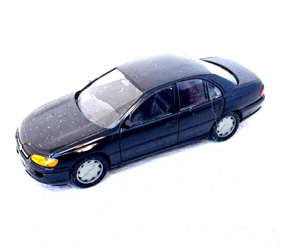 Herpa Modellauto Opel Omega - schwarz - HO H0 1:87
