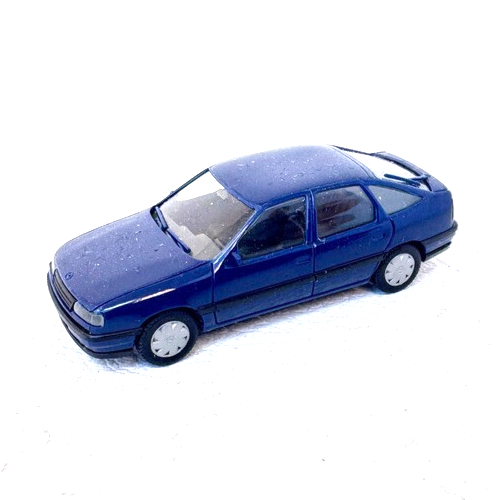 Herpa Modellauto Opel Vectra GL - blau - HO H0 1:87