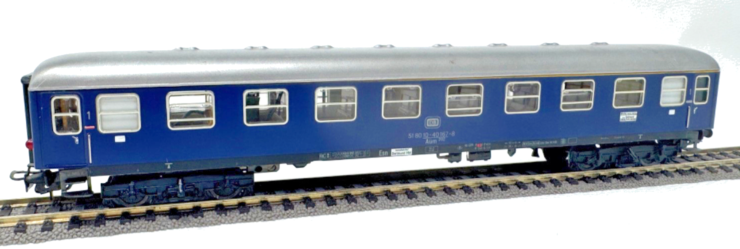Märklin H0 4051 D-Zug Wagen 10-40 167-8Stg - Aüm 202 DB - AC H0 HO 1:87