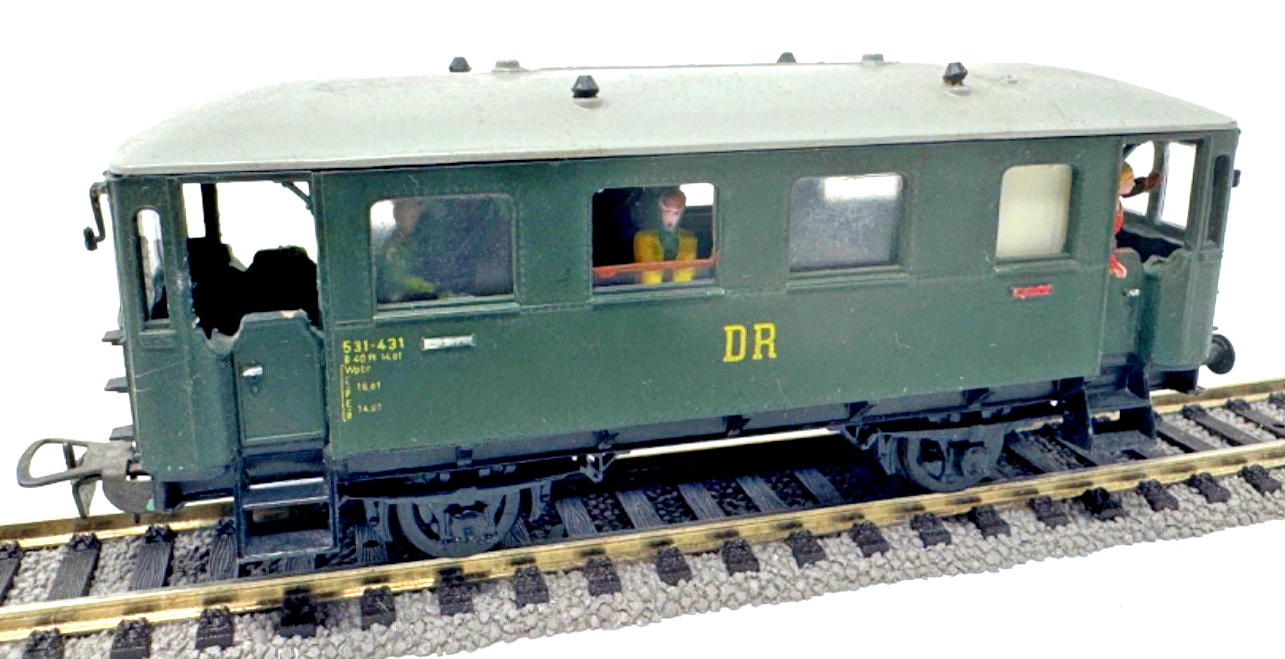 Piko H0 5/6514/010 Personenwagen Windbergbahn grün 531-431 DR - 1:87 H0 HO