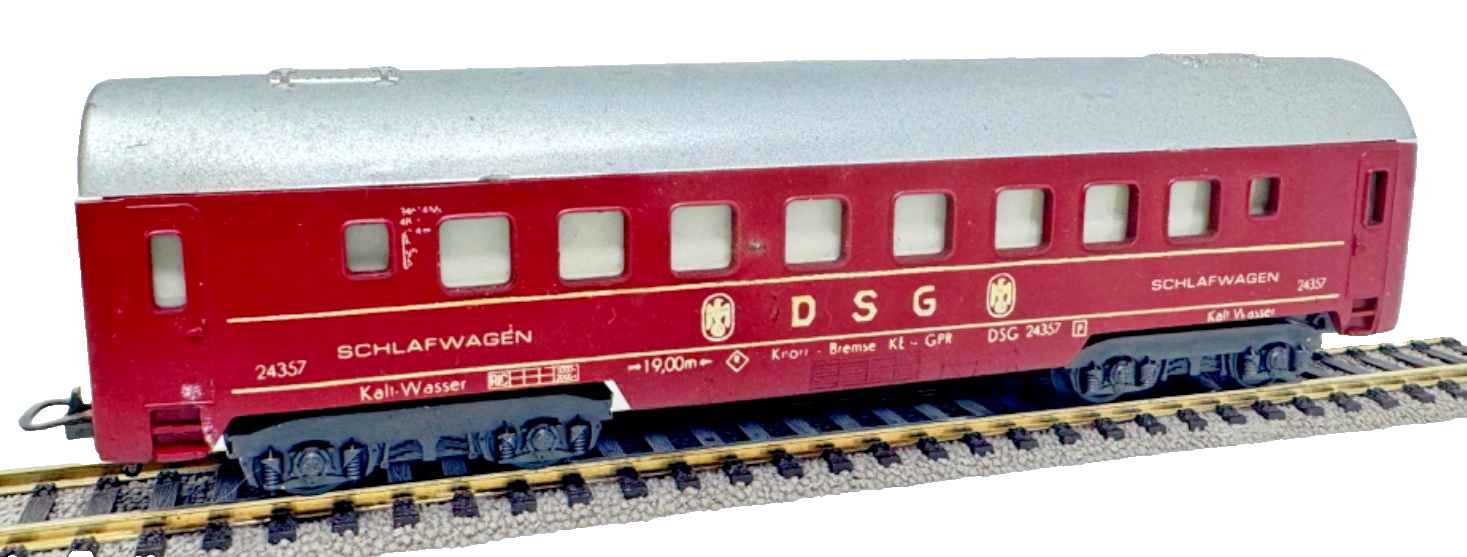 Lima H0 9026 Schlafwagen DSG 24357 ca. 17,8 cm - H0 HO 1:87