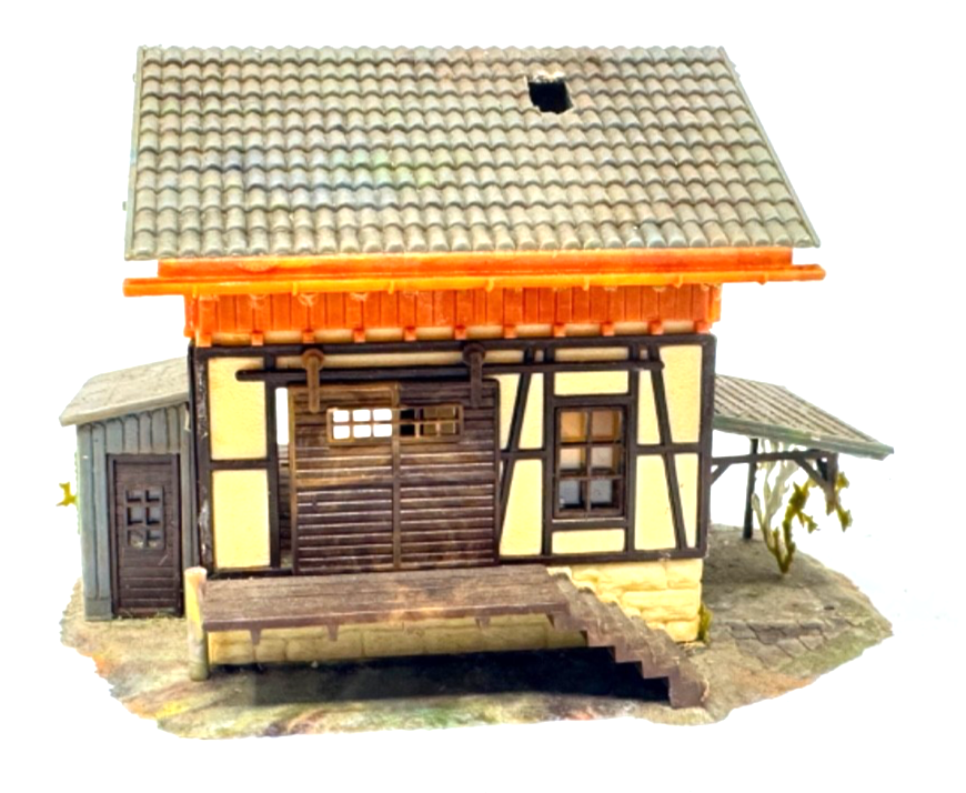 Faller H0 156 Lagerhaus Schuppen ca. 11 x 7,8 x 7,5 cm H0 HO 1:87 Faller H0 156 Lagerhaus Schuppen ca. 11 x 7,8 x 7,5 cm H0 HO 1:87
