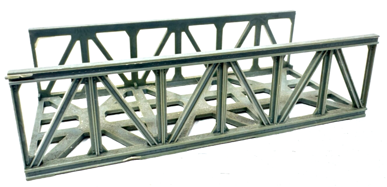 2 Stück Tillig 07130 Gitterbrücke  ca. 11,5 x 5 x 3,1 cm - Spur TT - 1:120