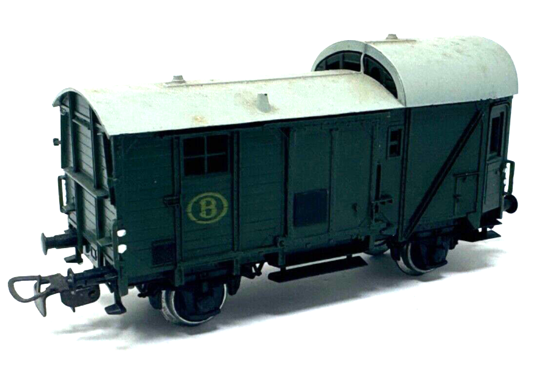 Piko H0 Güterwagen Güterzugbegleitwagen - SNCB - grün HO H0 1:87