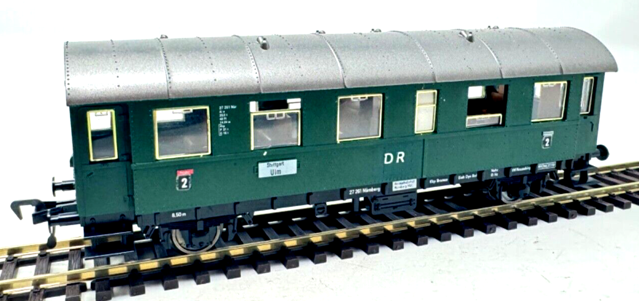 Fleischmann H0 Personenwagen 2. Klasse - 27 261 Nür - DR - H0 HO 1:87 Fleischmann H0 Personenwagen 2. Klasse - 27 261 Nür - DR - H0 HO 1:87