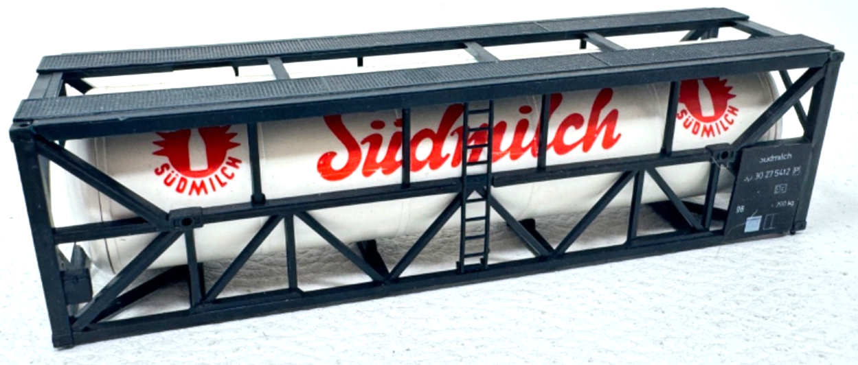 Tankcontainer 30 ft Südmilch stapelbar - HO H0 1:87 Tankcontainer 30 ft Südmilch stapelbar - HO H0 1:87