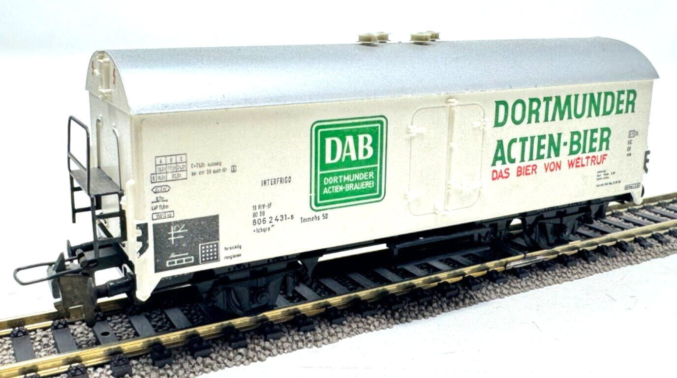 Trix gedeckter Güterwagen 806 2 431-5 DB "Dortmunder Action Bier" - 1:87 HO H0 Trix gedeckter Güterwagen 806 2 431-5 DB "Dortmunder Action Bier" - 1:87 HO H0