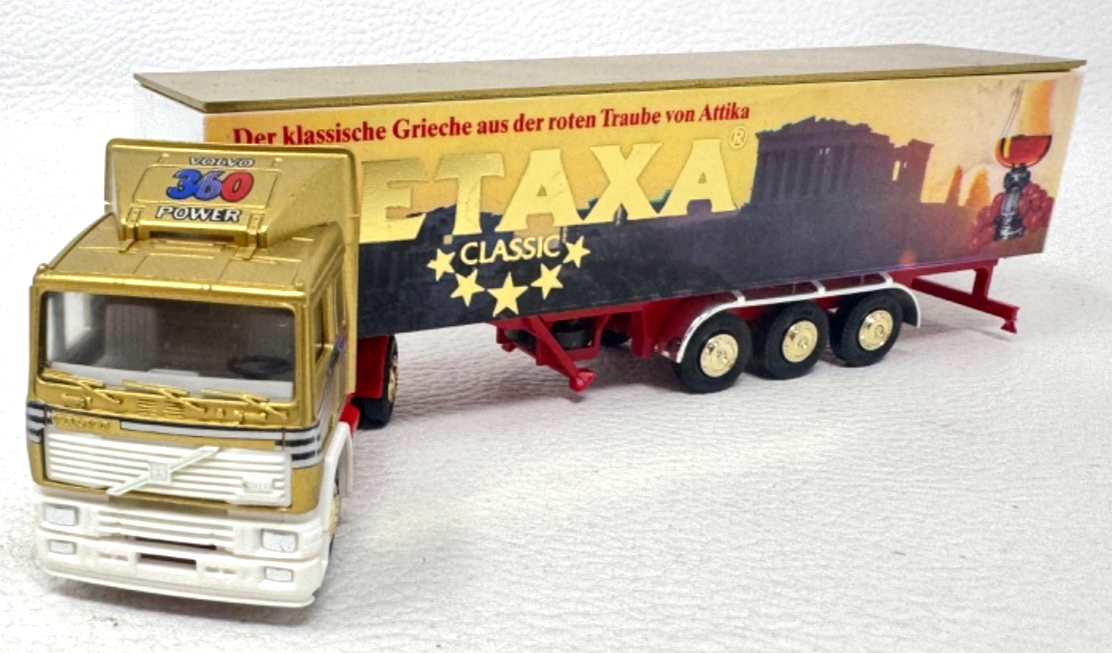 Albedo Herpa H0 Volvo F16 Metaxa Classic - Edition Europa 1. - H0 HO 1:87