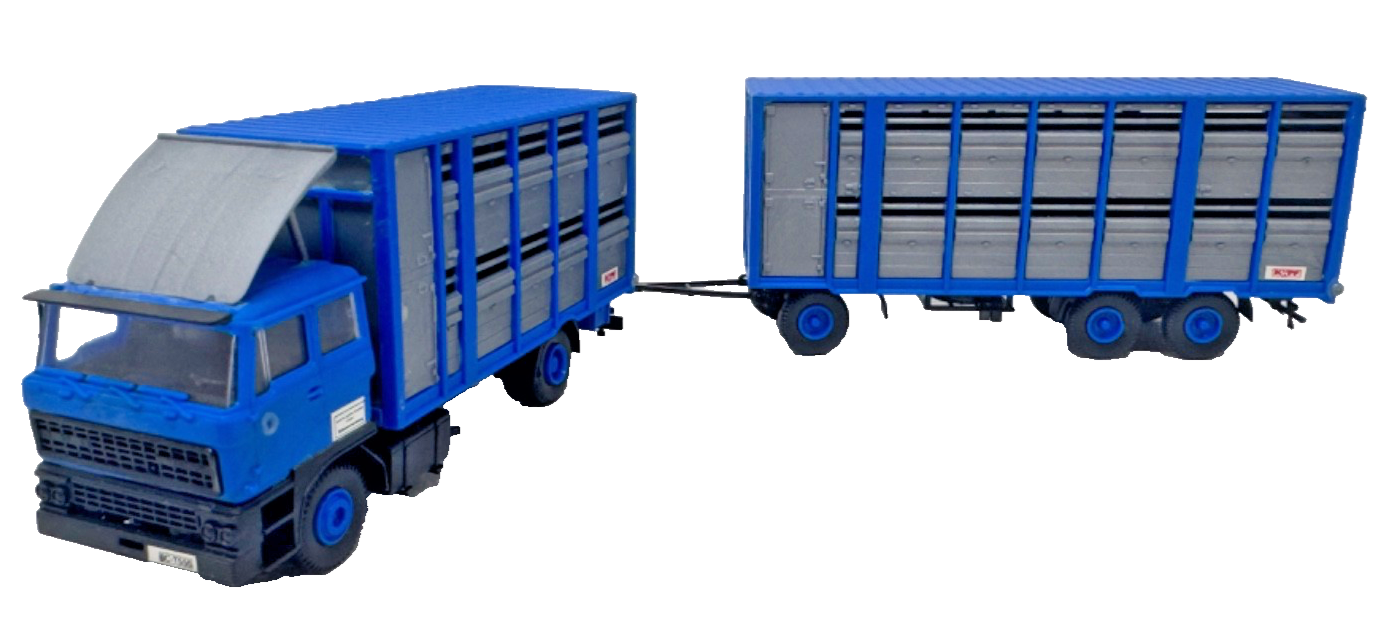 Kibri 10214 DAF Viehtransporter Köpf - DAF FA 2800 DKSE - H0 HO 1:87