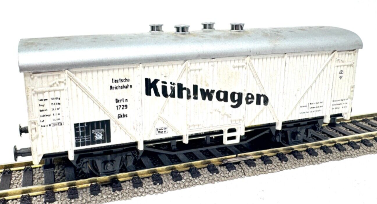 Roco Kühlwagen Deutsche Reichsbahn Berlin - 1729 Gkhs - DR - H0 HO 1:87 Roco Kühlwagen Deutsche Reichsbahn Berlin - 1729 Gkhs - DR - H0 HO 1:87