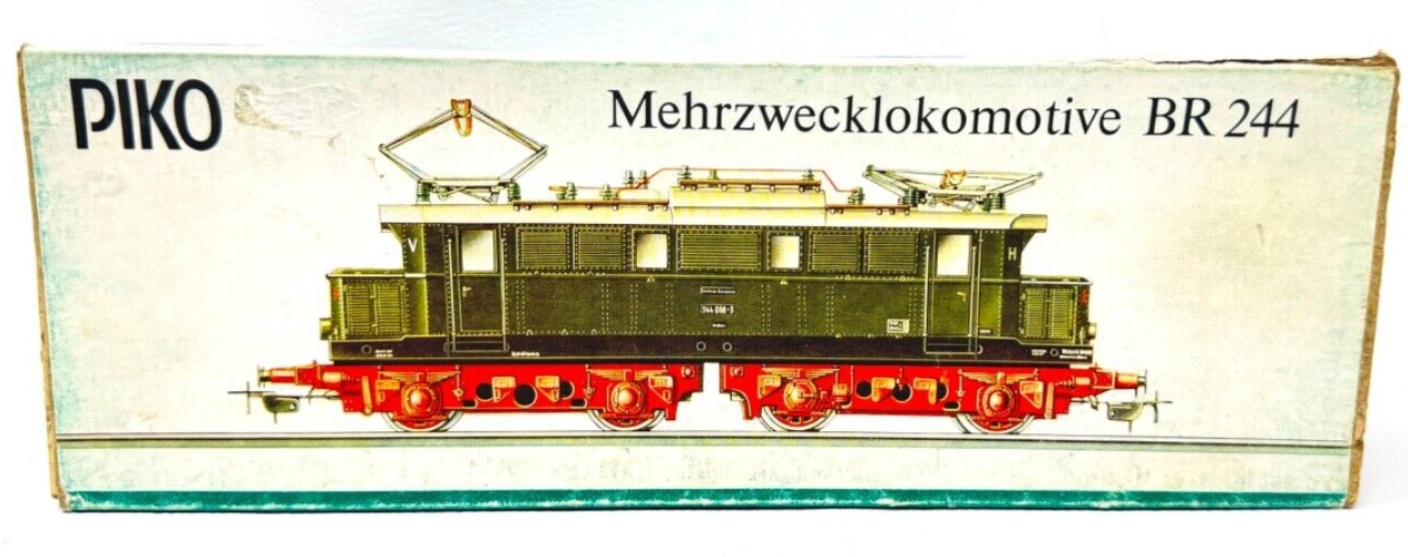 Piko H0 E-Lok Mehrzwecklokomotive BR 244 E 44 087 DR - grün - H0 HO 1:87 Piko H0 E-Lok Mehrzwecklokomotive BR 244 E 44 087 DR - grün - H0 HO 1:87