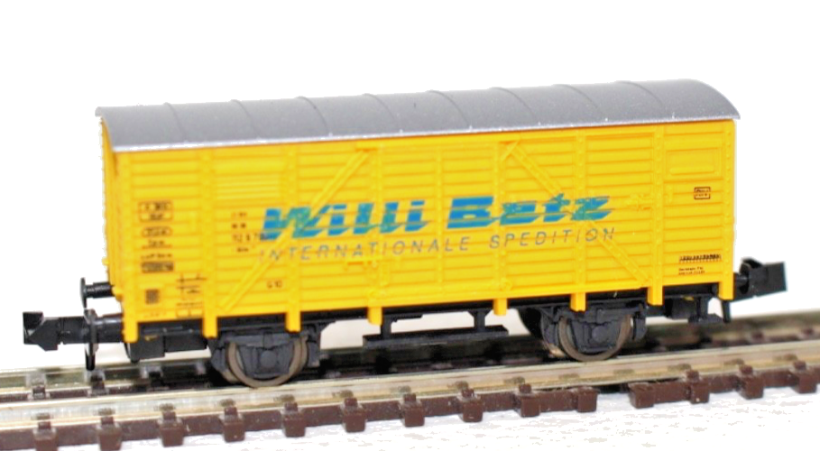 Roco N 25052B Gedeckter Güterwagen "Willi Betz" 112 9 708-1 DB - N  1:160 in OVP