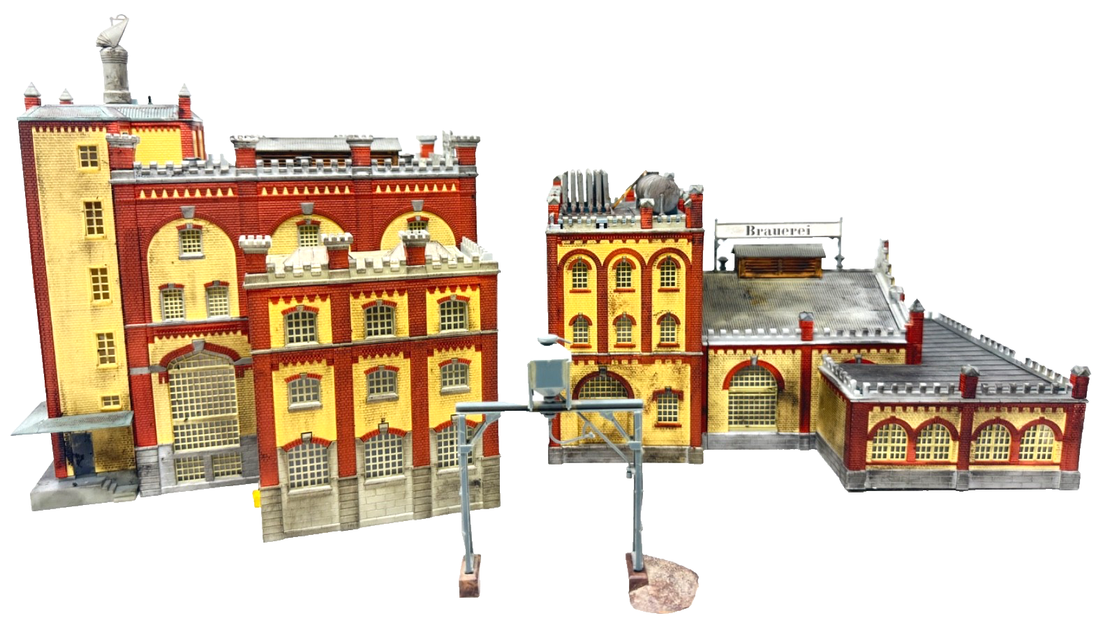 Kibri H0 39825 + 39826 - Braugebäude Feldschlösschen fertig gebaut HO H0 1:87 Kibri H0 39825 + 39826 - Braugebäude Feldschlösschen fertig gebaut HO H0 1:87