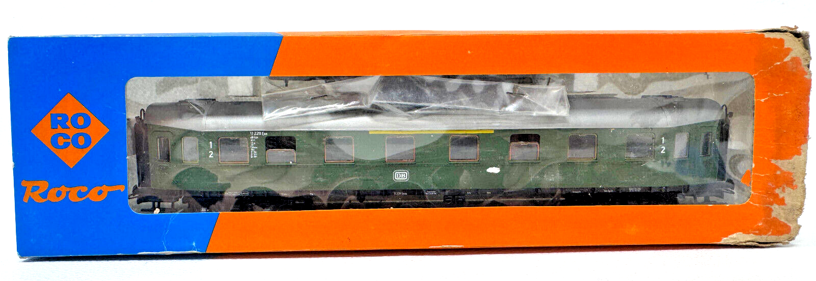 Roco 44450 Schnellzugwagen 1./2. Kl. der DB - 11 229 Esn- H0 HO 1:87 OVP Roco 44450 Schnellzugwagen 1./2. Kl. der DB - 11 229 Esn- H0 HO 1:87 OVP