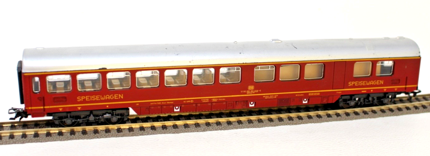 Lima H0 309214 Personenwagen Speisewagen 88-80 209-6 DB - rot - HO H0 1:87