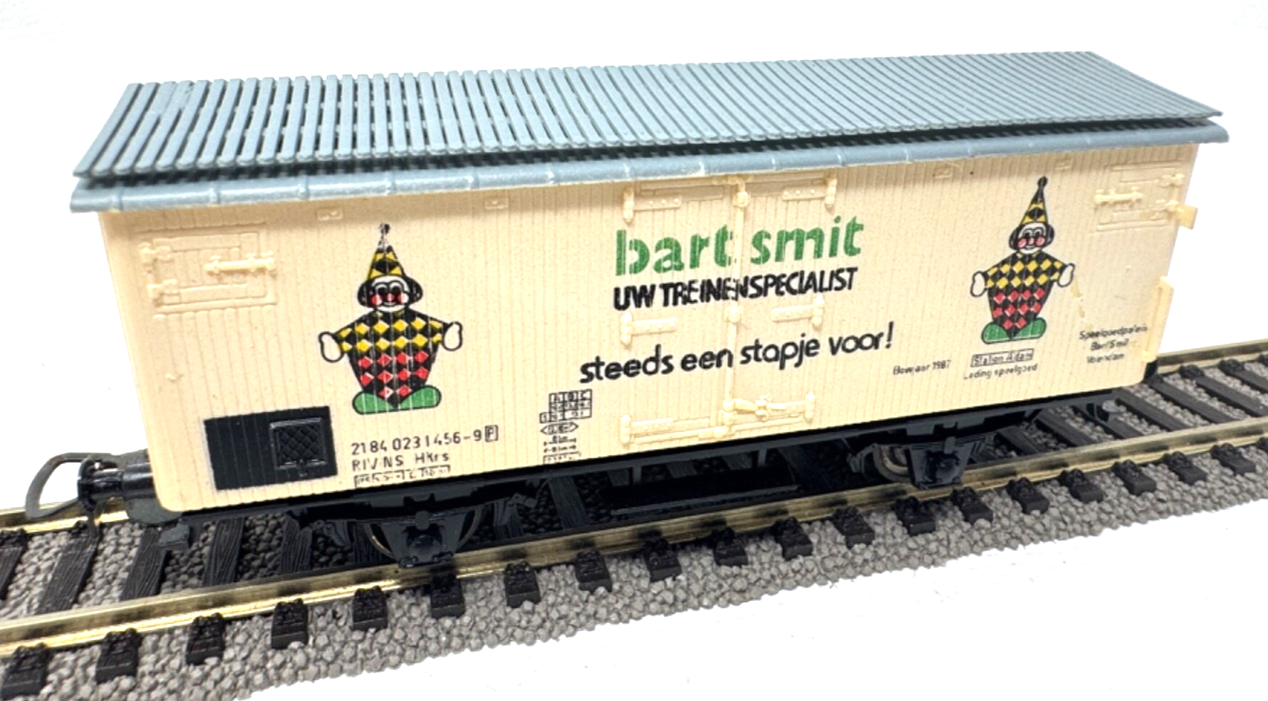Piko 2184 0231 456-9 Bart Smit Gedeckter Güterwagen 0231 456-9 H0 HO 1:87